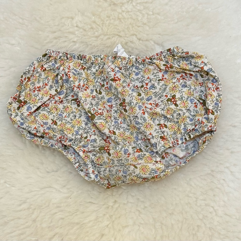 Little Cotton Clothes floral bloomers. 2/3. EUC